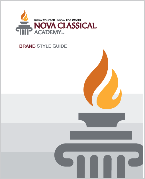 Nova brand guide cover