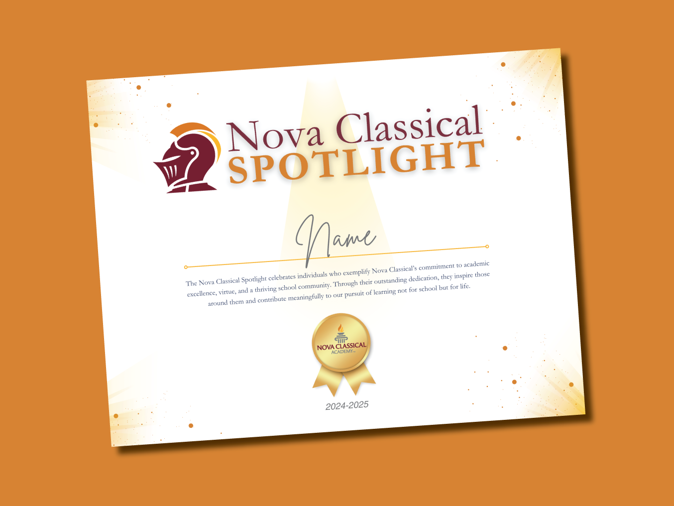 Nova Spotlight Award